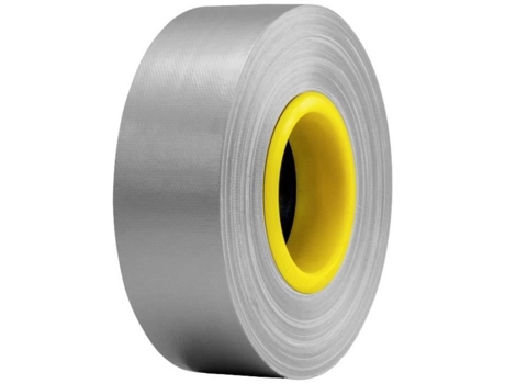 Fita Adesiva Prata Adam Hall Exa Tape S 50 Ergo Core Dtexas50 50 M X 50 Mm Branco (brilhante)