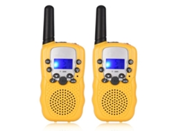 2 walkie talkies Mali infantil com alcance de 3km | S/MARCA