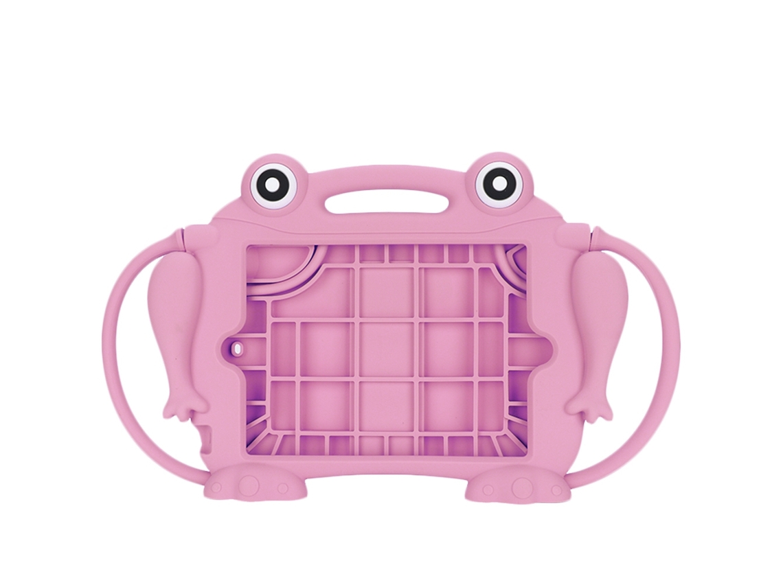 Capa De Silicone Para Ipad Mini12345, Anti-impacto, Absorção De Choque, Cor Rosa