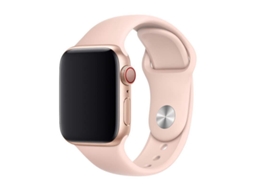Bracelete Silicone Lisa Rosa Areia
