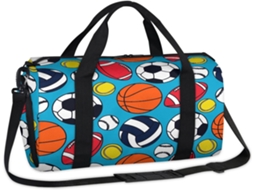 Bolsa Esportiva para o Fim de Semana Tecido Poliéste 45 X 21 5 23 Cm Estampa Pa Design Du