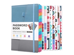 Caderno De Senhas Com Abas Alfabéticas Para Idosos, Bloco Notas Login Em Sites Da Internet, B-aquaforge