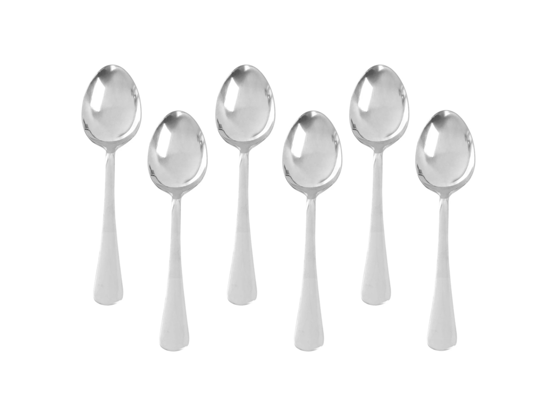 6 Peças Em Aço Inoxidável