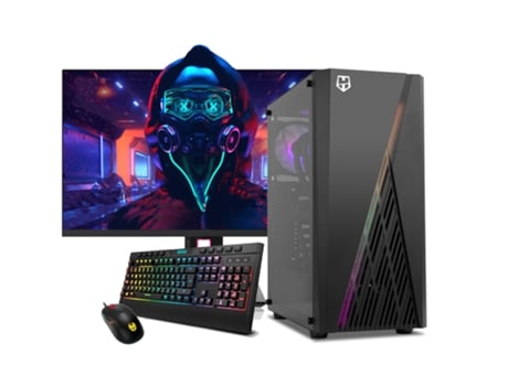 NEO-PC Gaming Frostpulse Ryzen 7-5700G/32 Gb Ddr4/1Tb Nvme/Rtx4060/Monitor 27 Fullhd + Teclado e Rato