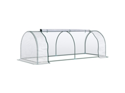 Estufa de Plantas com Porta,viveiro,pvc Aço,250x100x80cm BTFORUS