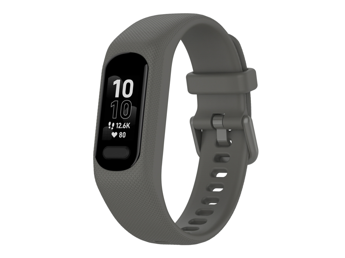Pulseira de silicone texturizada para Garmin Smart 5 EOOCOO