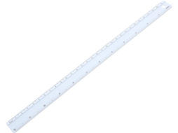 Régua De Liga Alumínio 30 Cm Para Medições Precisas, Ferramenta