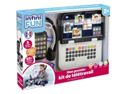 Kit De Teletrabalho Kd Meu Primeiro Kit De Teletrabalho Efeitos Luminosos E Sons Realistas A Partir De 18 Meses