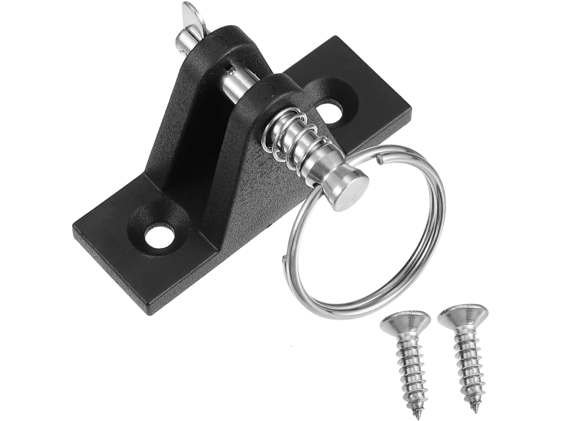 Conjunto De 3 Dobradiças De Nylon Planas Para Barcos E Caiaques Com Parafusos. Acessório Resistente