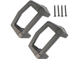 Kit De Maçaneta Para Porta Caravana Ou Trailer, Trava Metal Mão Esquer