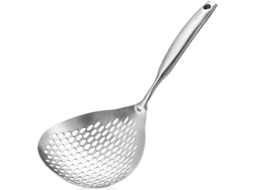 Colher de Furo Grande em Aço Inox 304 | S/MARCA