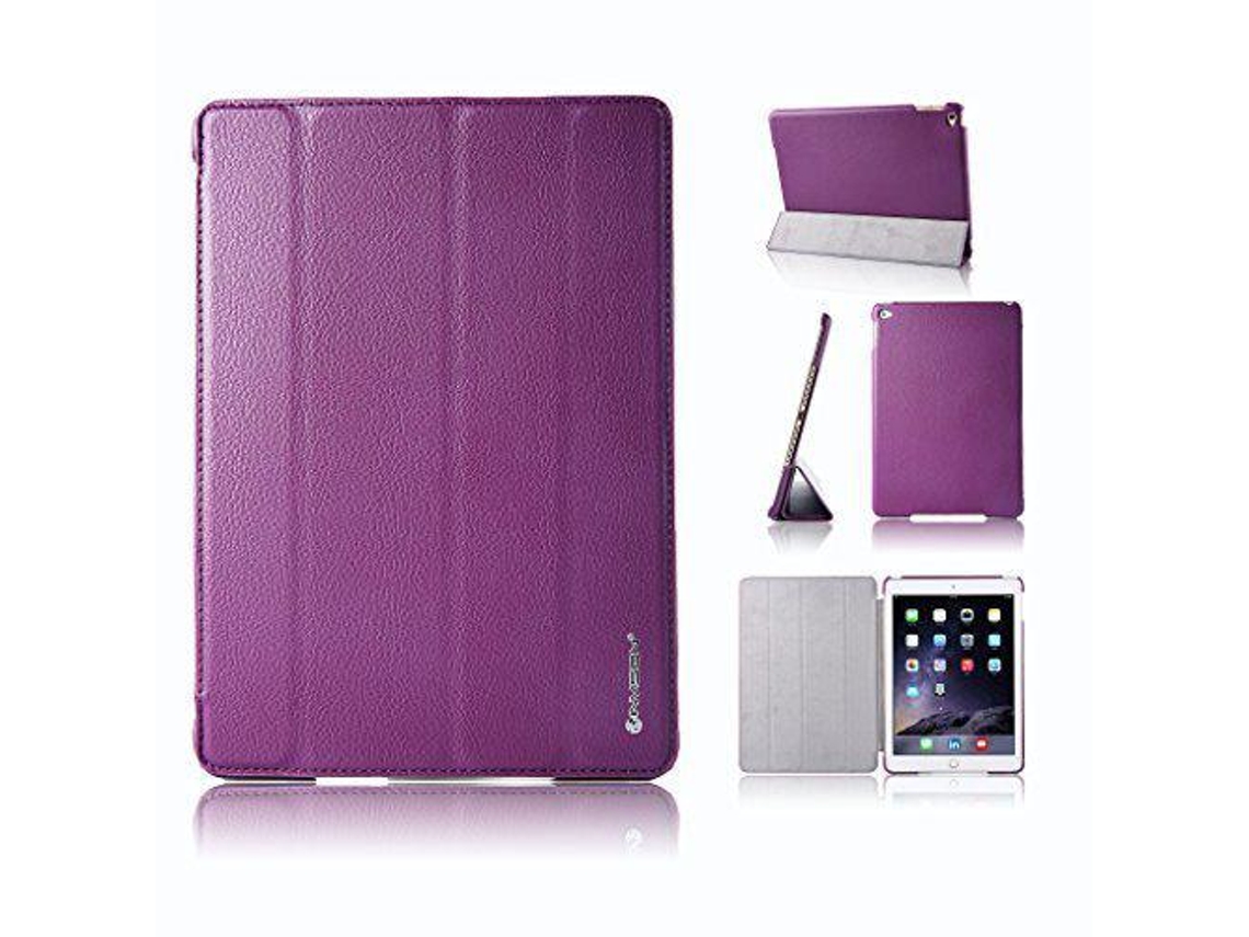 Invision Capa para iPad Air 2 Smart Case Cover Púrpura