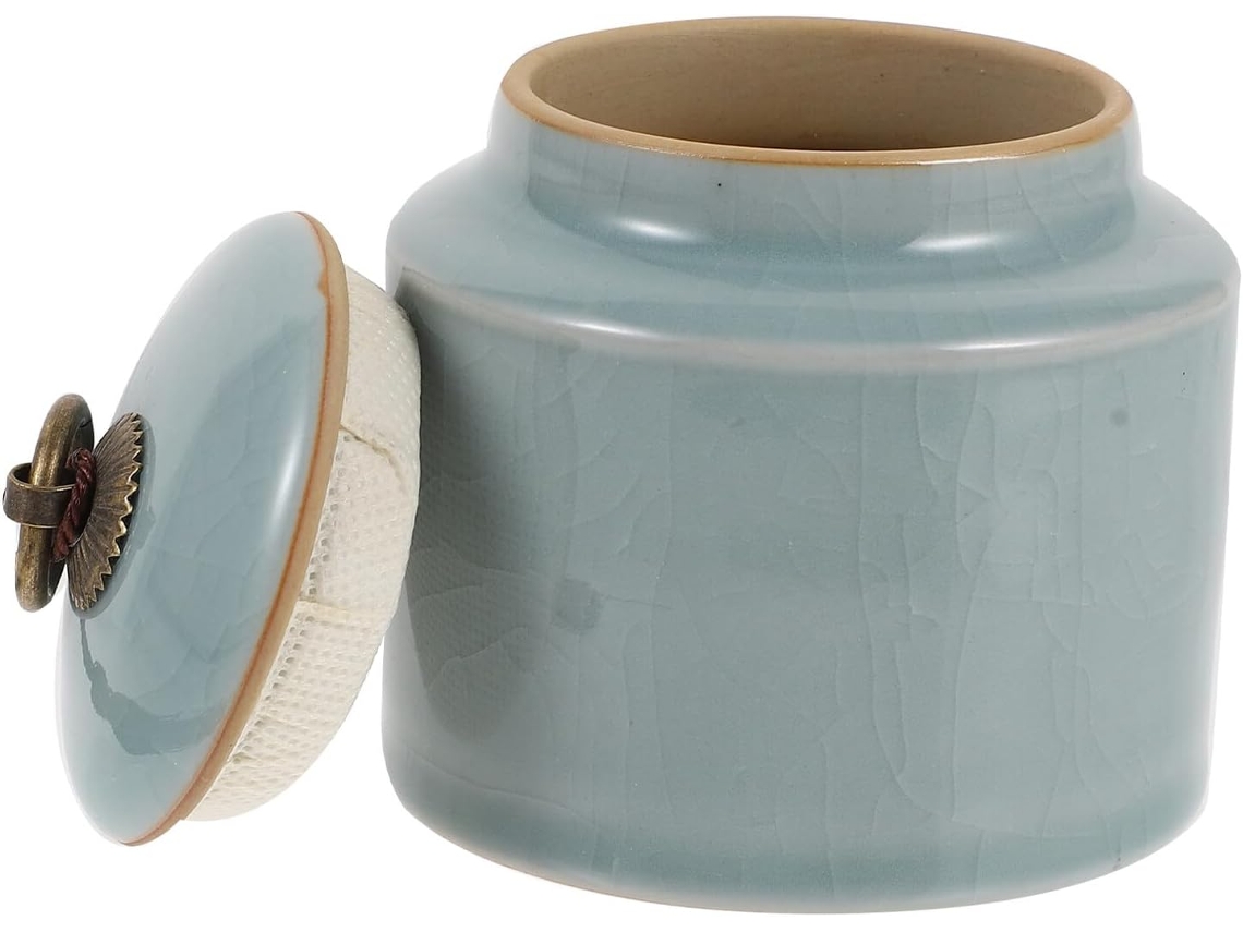 De Cerâmico Étanche Com Scellé Boîte De Para Grãos Thé Fraîcheur Et De Gokoco