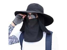Chapéu de Sol Uv com Aba Larga para Verão