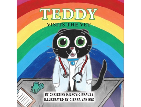 Livro Teddy Visits The Vet de Christine Milkovic Krauss (Inglês)