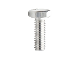 Parafusos De Aço Inoxidável 18-8 Com Cabeça Sextavada, 1/4-20 X 3/4",
