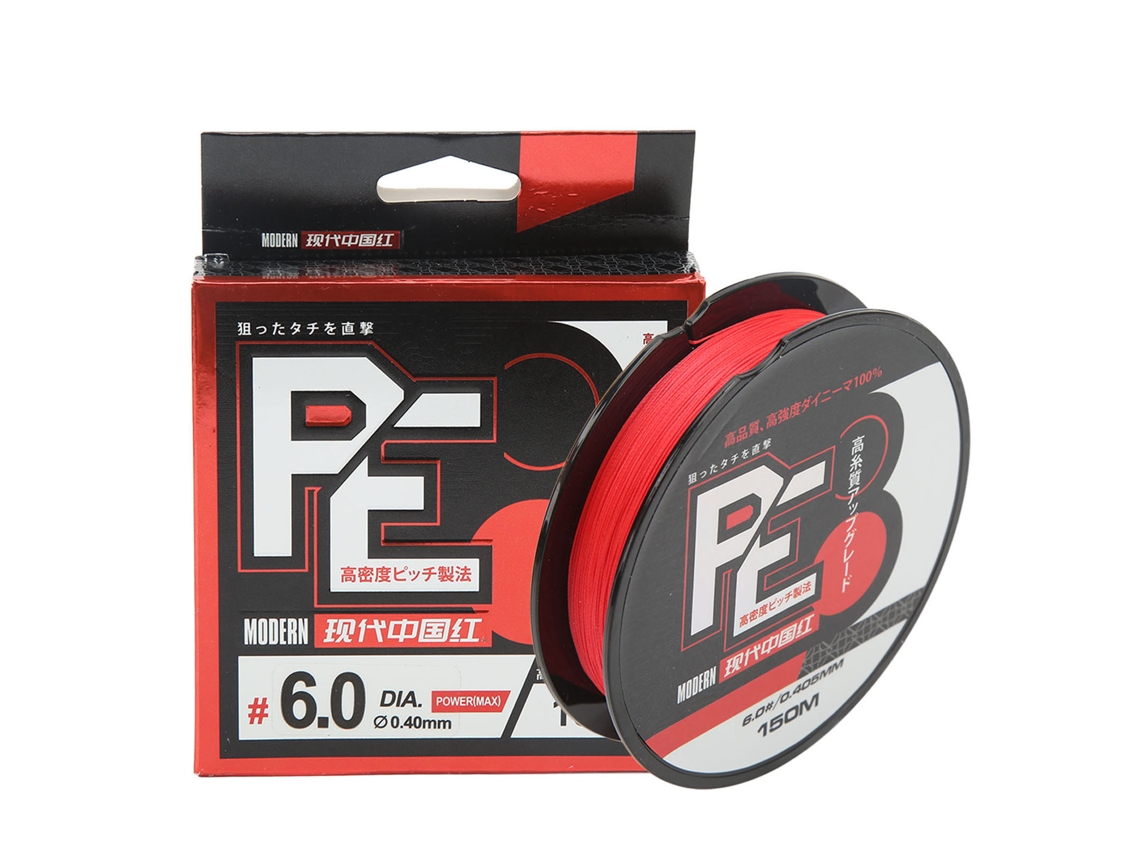 Linha de Pesca Trançada 8 Fios 150m 6.0