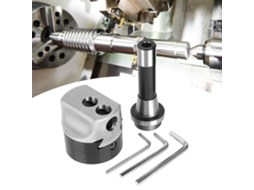 Laxiscreed Cabeça De Furação Ajustável R8 F1 Para Tornos De Madeira E Metal, 3/4 Polegadas