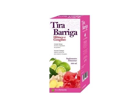 Tira Barriga Xarope Hibisco e Gengibre (500ml)