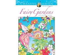 Livro Creative Haven Fairy Gardens Coloring Book de Marty Noble (Inglês)
