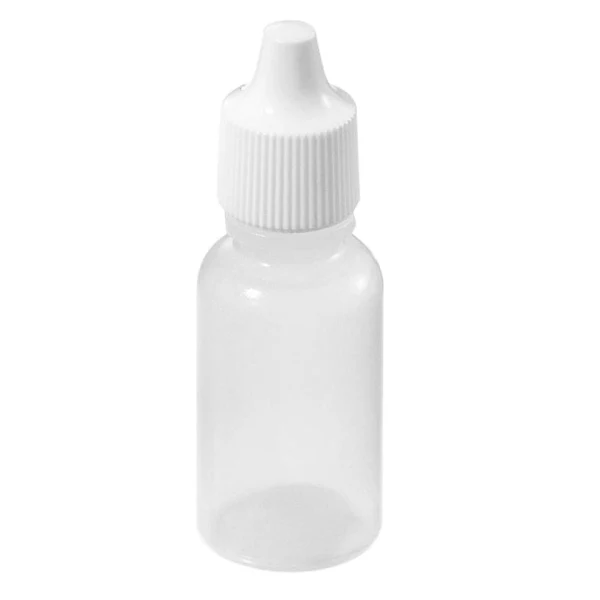 50 Frascos De Plástico Vazios Com Função Conta-gotas (20 Ml)