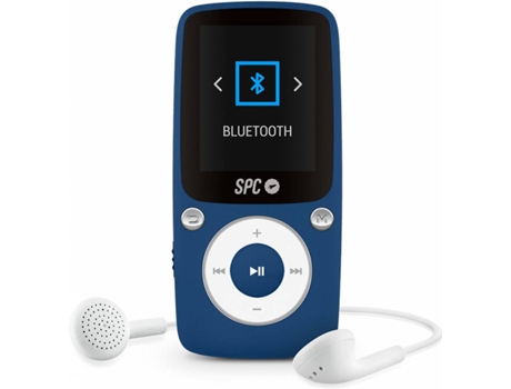 Leitor MP3 SPC 8578A (Azul - 8 GB - Autonomia: até 13 h)