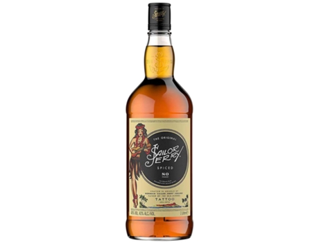 Rum SAILOR JERRY RUM Sailor Jerry Spiced Rum (1 L - 1 unidade)