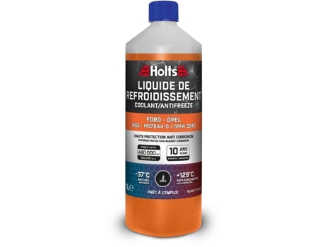 Líquido De Arrefecimento Holts Hafr0009b Dedicado Ford  Opel Wss M97b44 D  Gmw 3240 1l