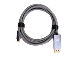 Business cabo Usb C para Displayport 1.4 2m Cabo Tipo C para Dp Sem Atraso Plug And Play com Fio Trançado