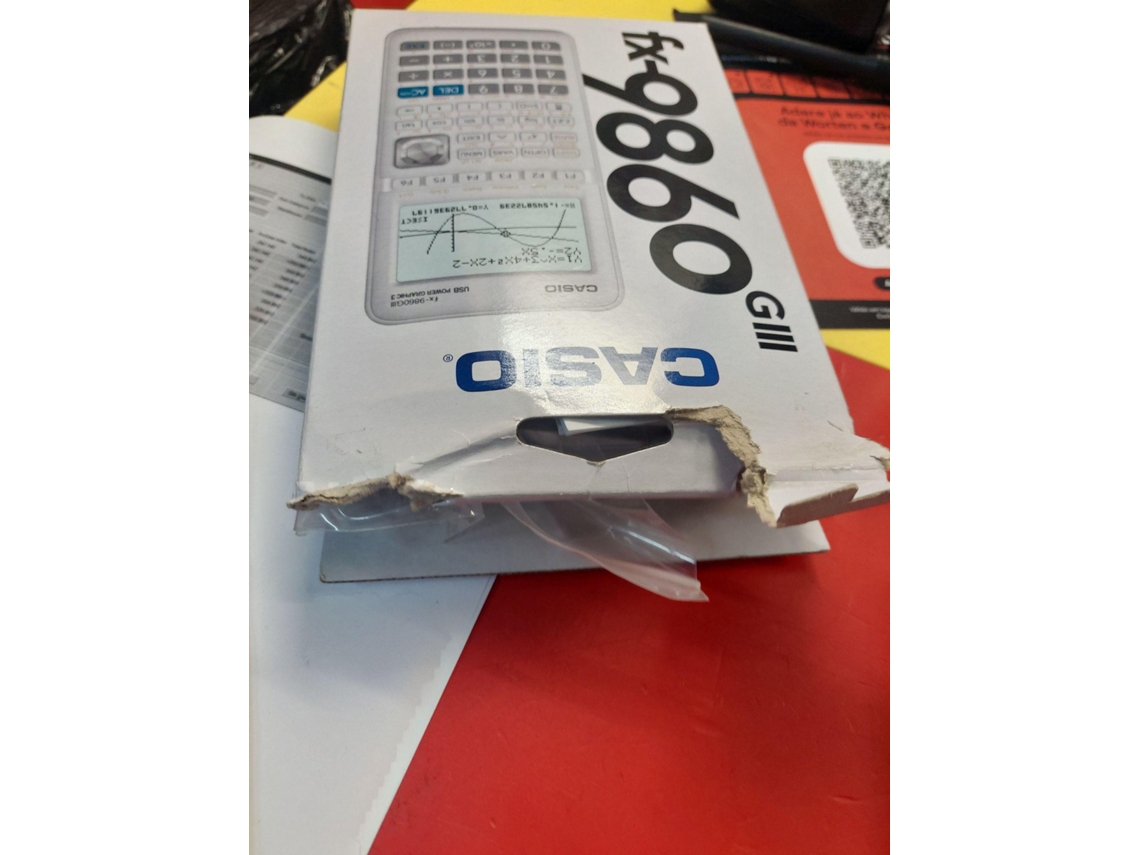 Calculadora Gráfica CASIO FX-9860GIII (Outlet Caixa Aberta)