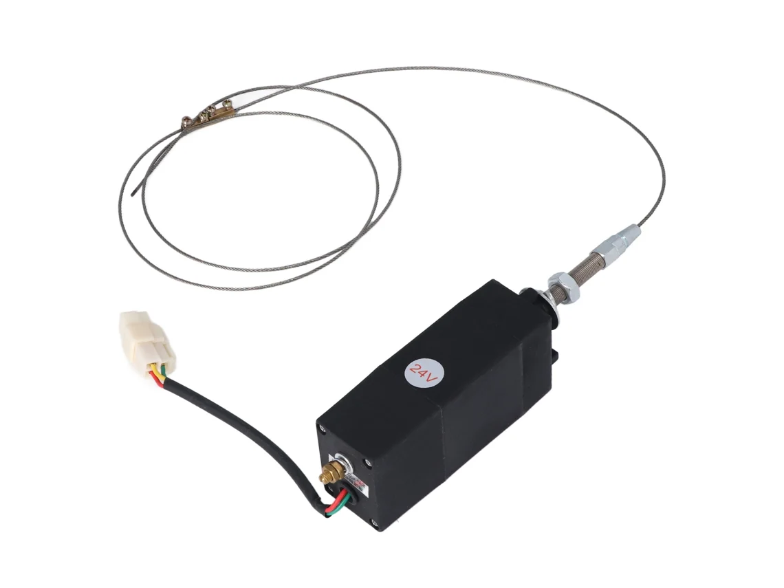 Omni-shutdown Solenoid Valve For Diesel Engine With Speed Controller