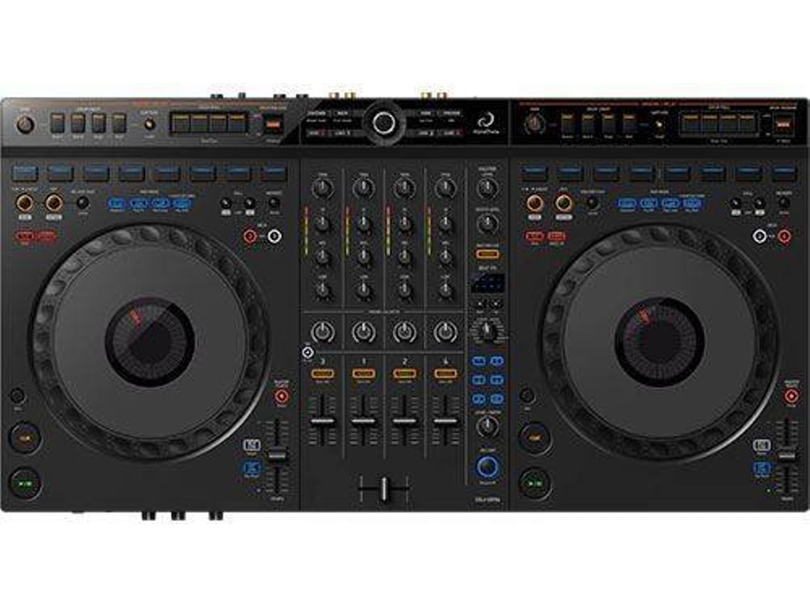 Controlador Dj  ALPHATHETA DDJ-GRV6 (4 Canais - Preto)