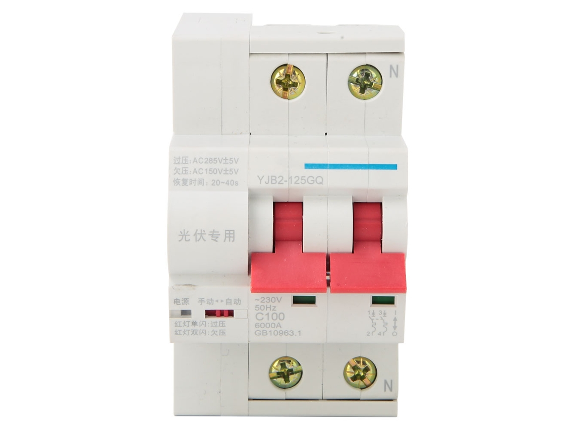 Hkj interruptor Automático Recloser Smart 2p100a para Fotovoltaica, 230v 50hz