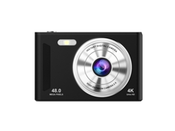 Câmara Digital Câmeras Duplas De Alta Definição, Foco Automático, Tela De 2,4 Polegadas (preta) Cuich