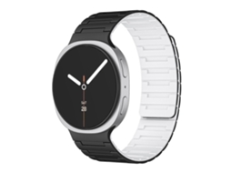 Pulseira Magnética De Silicone Macio Para Samsung Galaxy Watch8 / Watch8 Classic