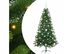 Conjunto 1 Árvore De Natal Vidaxl Verde Polietileno (150 Cm)