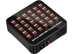 Estação de Carregamento USB com Tomada Inteligente CHABERLU