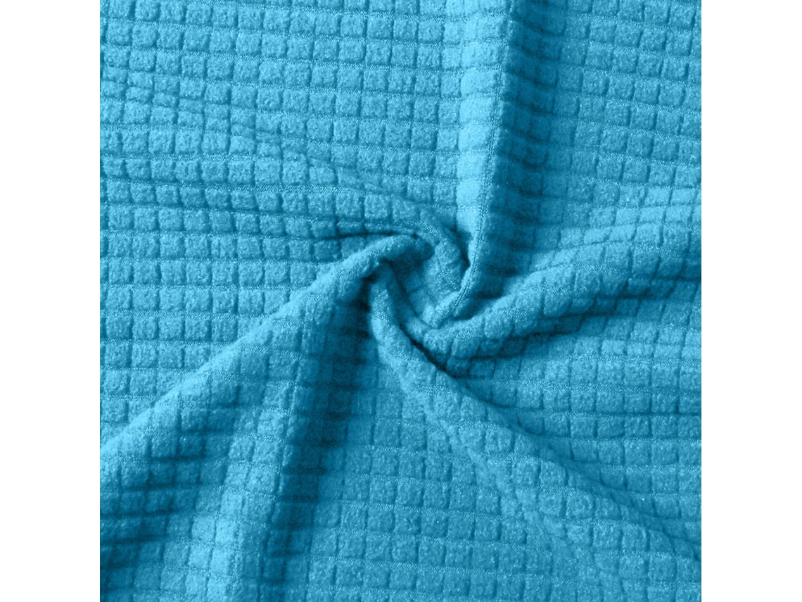 Capa de Sofá Elástica Anti derrapante 3 Lugares Lavável Sky Blue para Sala com Crianças Pets | S/MARCA