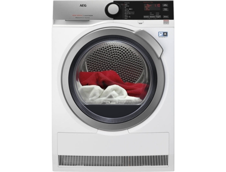 Máquina de Secar Roupa AEG T8DEE862 (8 kg - Bomba de Calor - Branco)