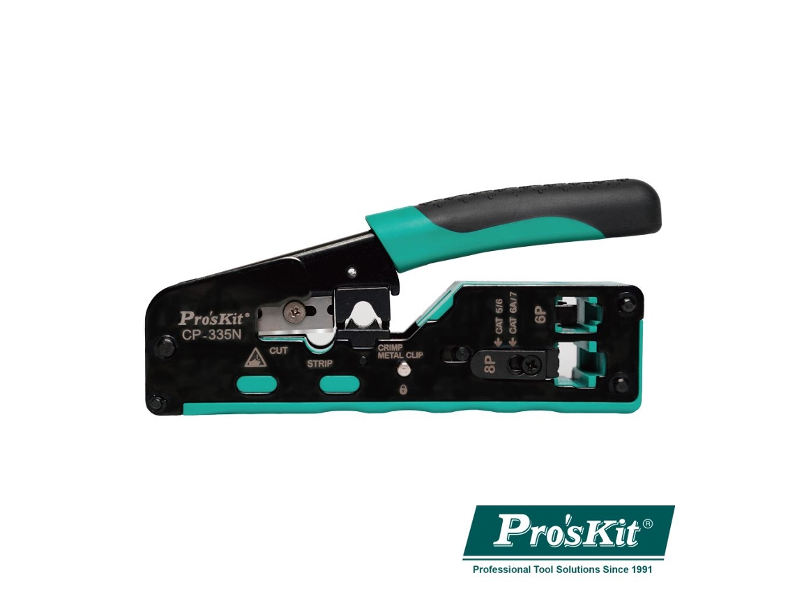 Alicate de Cravar Rj45/rj11/rj12 PROSKIT