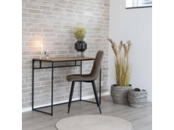 HOUSE NORDIC Secretária Avery Cor Carvalho E Preto