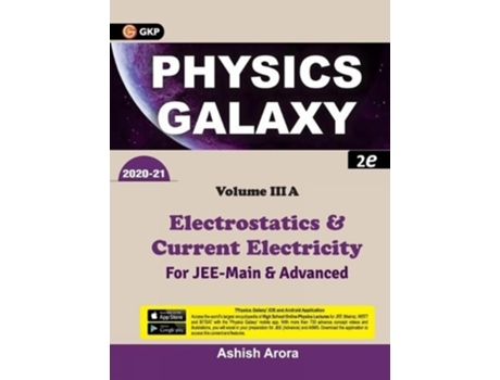 Livro Physics Galaxy 2020-21 Vol 3a - Electrostatics Amp Current Electricity 2e De Ashish Arora (inglês)