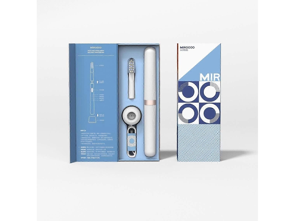 Escova De Dentes Elétrica Miroshine, Escova De Dentes Miroshine Ipx7 À Prova D'água