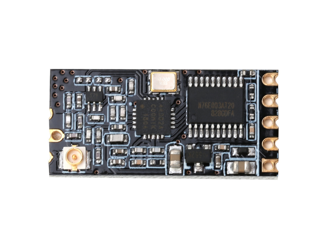 Laxiscreed Módulo Transceptor Sem Fios 433mhz De Longa Distância Com Mcu Integrado E Uart
