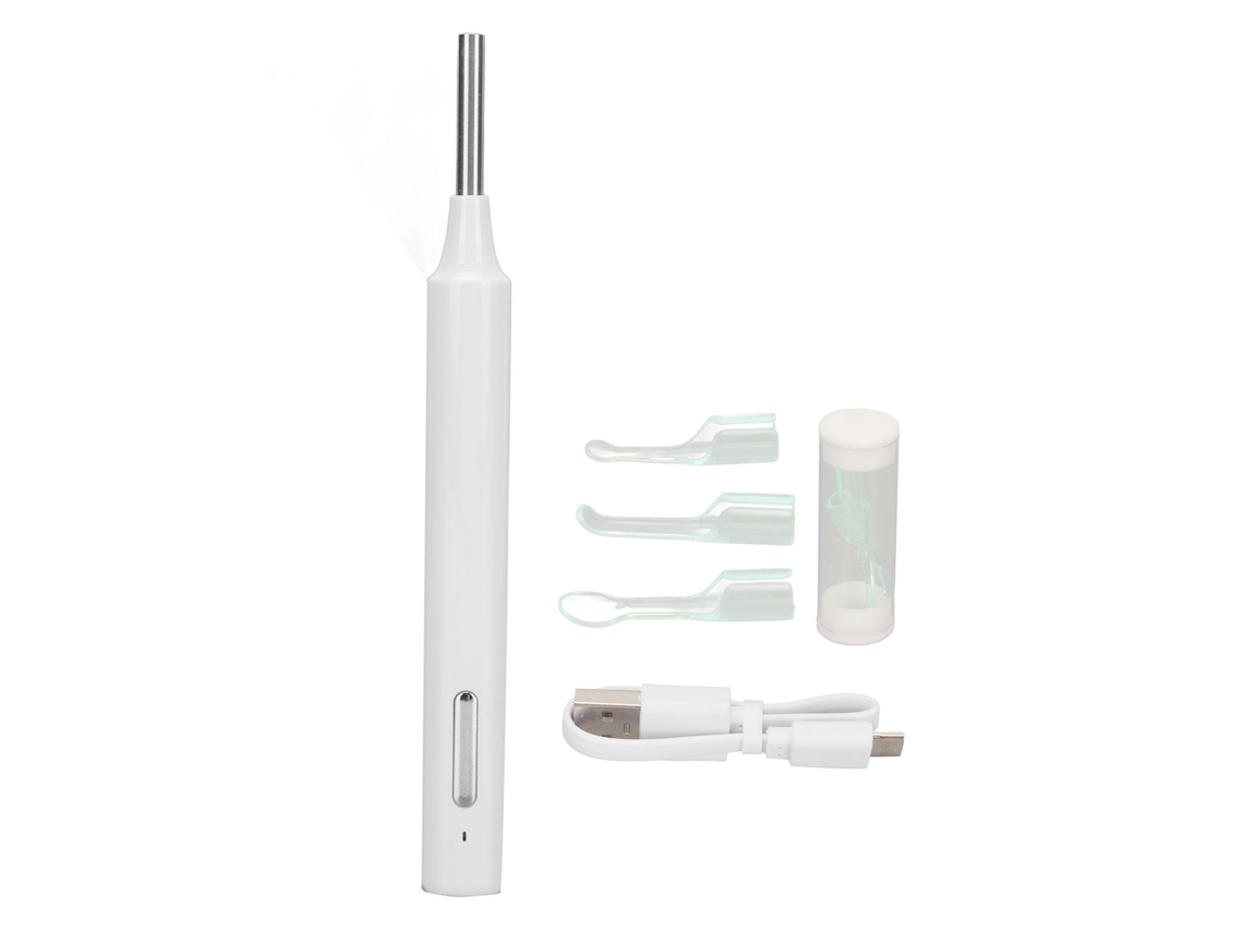 Ferramenta Impermeável Para Remover Cera De Oídos Com Câmera E Iluminação