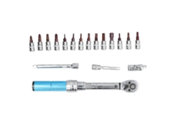 Laxiscreed Chaves De Torque Adjustáveis Para Bicicleta, Alcance 2-20n.m, 1/4 Polegadas