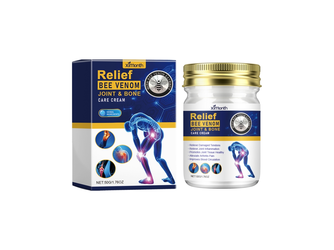 Creme Essencial para Reparo Suave e Massagem de Punho e Joelho com Hidratação