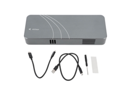 Enclosure De Ssd Usb4.0 40gbps Type C Externo Para Disco Rígido Nvme M.2 Os Laptop