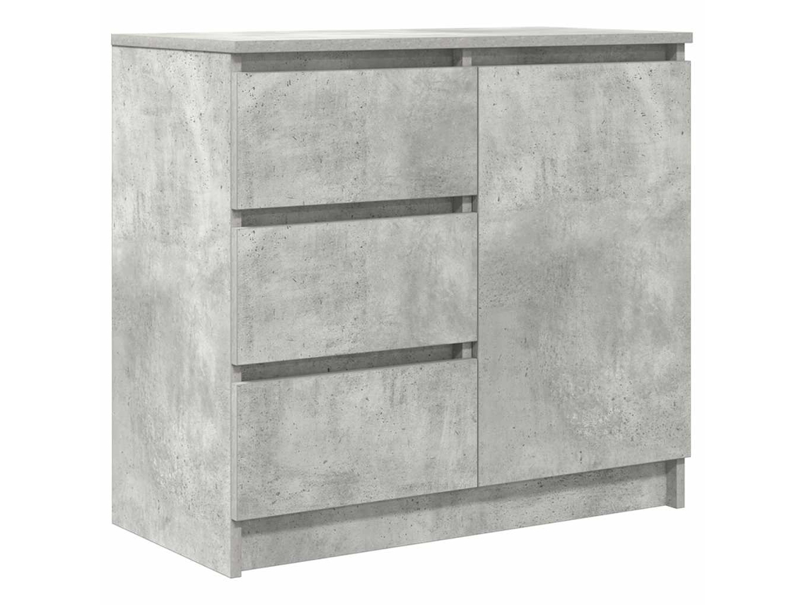 Sideboard, Sideboards Vidaxl Cinzeto Madeira Processada (n/a)