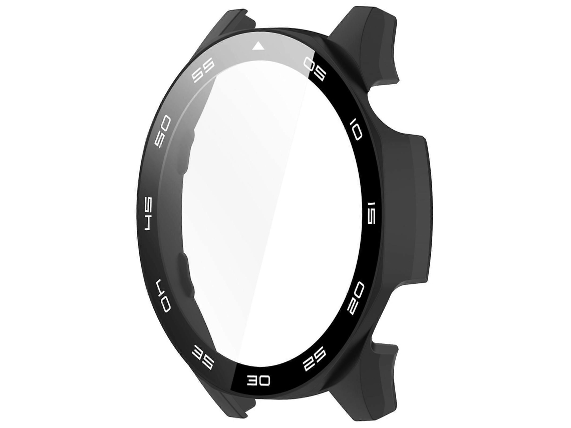 Capa De Precisão Para Smartwatch Com Vidro Integrado E Padrão De Escala, Proteção Total Contra Impactos, Compatível Com Watch Gt5 (transparente).